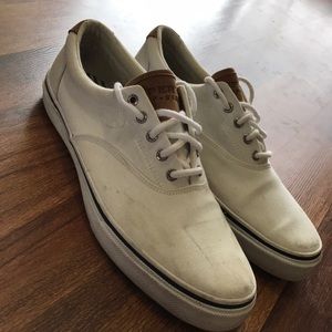 Sperrys Striper CVO White SW